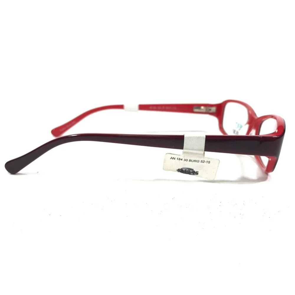 Next Issue AN 184 COL 30 Eyeglasses Frames Red Rectangular Full Rim 52-15-130